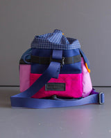 Chalk Bucket in Navy & Pink