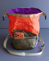 Chalk Bucket in Purple & Orange
