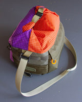 Chalk Bucket in Purple & Orange