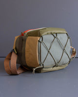 Chalk Bucket in Brick Red and Dark Olive