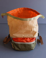 Chalk Bucket in Brick Red and Dark Olive