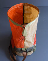 Chalk Bucket in Brick Red and Dark Olive