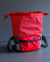 Chalk Bucket in Red & Grey