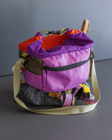 Chalk Bucket in Purple & Orange