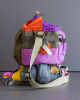 Chalk Bucket in Purple & Orange