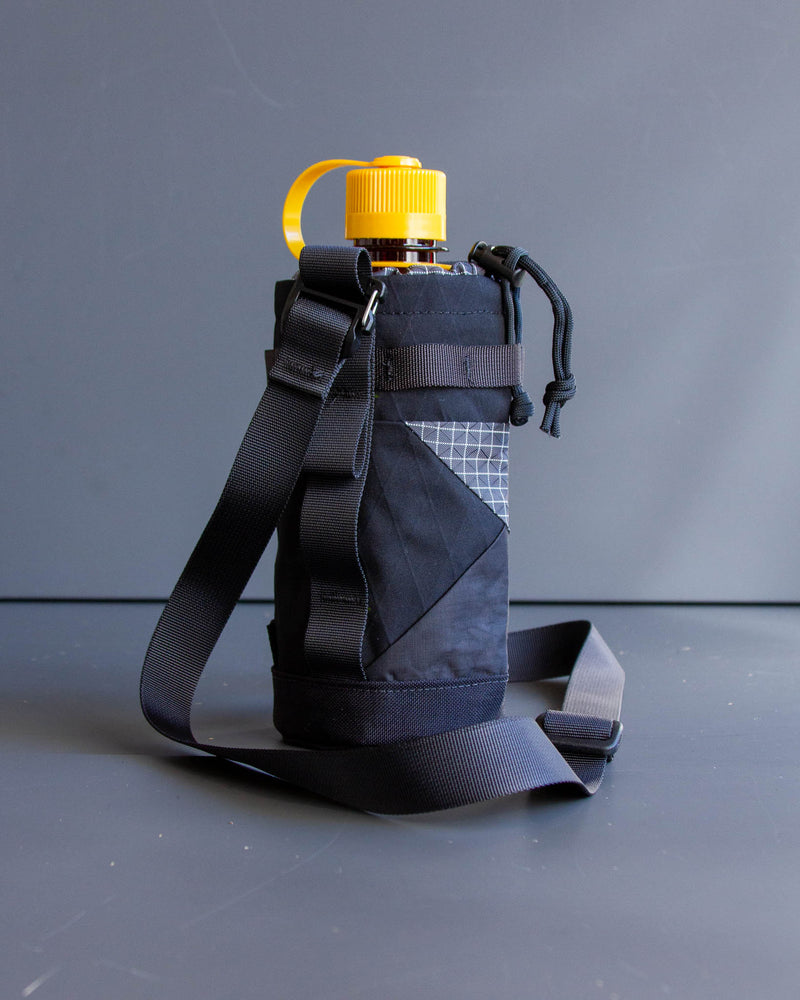 Black Patchwork Bottle Bags