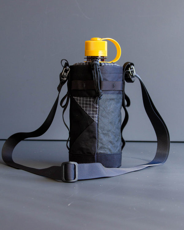 Black Patchwork Bottle Bags