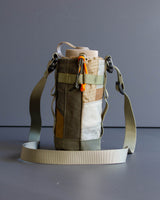 Olive Patchwork Bottle Bags