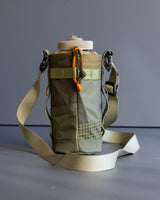 Olive Patchwork Bottle Bags