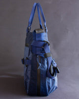 Messenger Tote V2 in Navy Blue