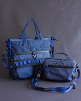 Messenger Tote V2 in Navy Blue