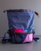 Chalk Bucket in Navy & Pink