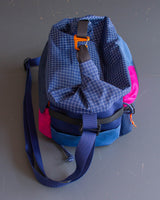 Chalk Bucket in Navy & Pink