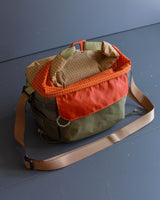 Chalk Bucket in Brick Red and Dark Olive