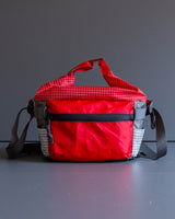 Chalk Bucket in Red & Grey