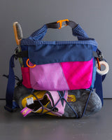 Chalk Bucket in Navy & Pink